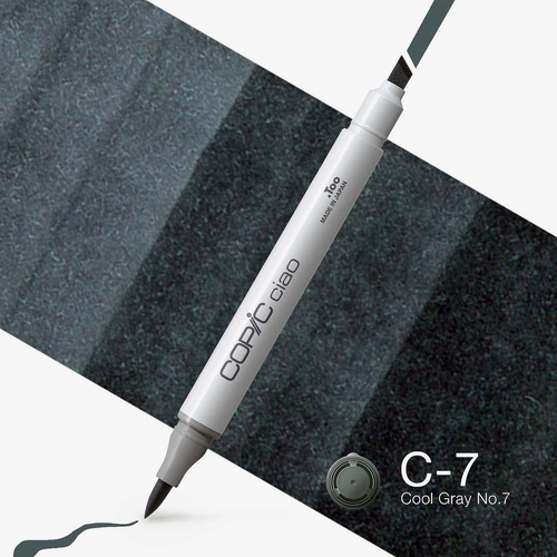 COPIC Ciao Marker C7 Cool Gray No.7-155085