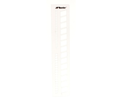 Leniar Szablon okienkowy pochyły 15mm /10mm-147305