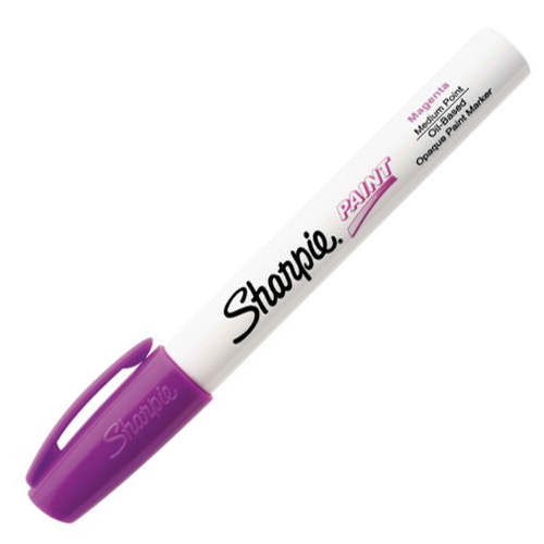 Sharpie Paint Oil Marker Med Magenta-125240